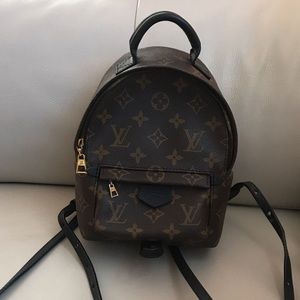 💯 Authentic Palm Spring LV backpack